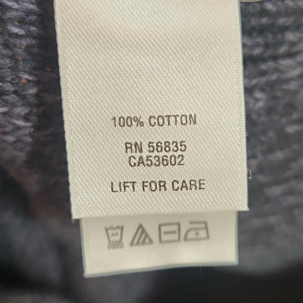 Cabela's Navy Blue Zip-Up Sweater - Picture 4 of 6